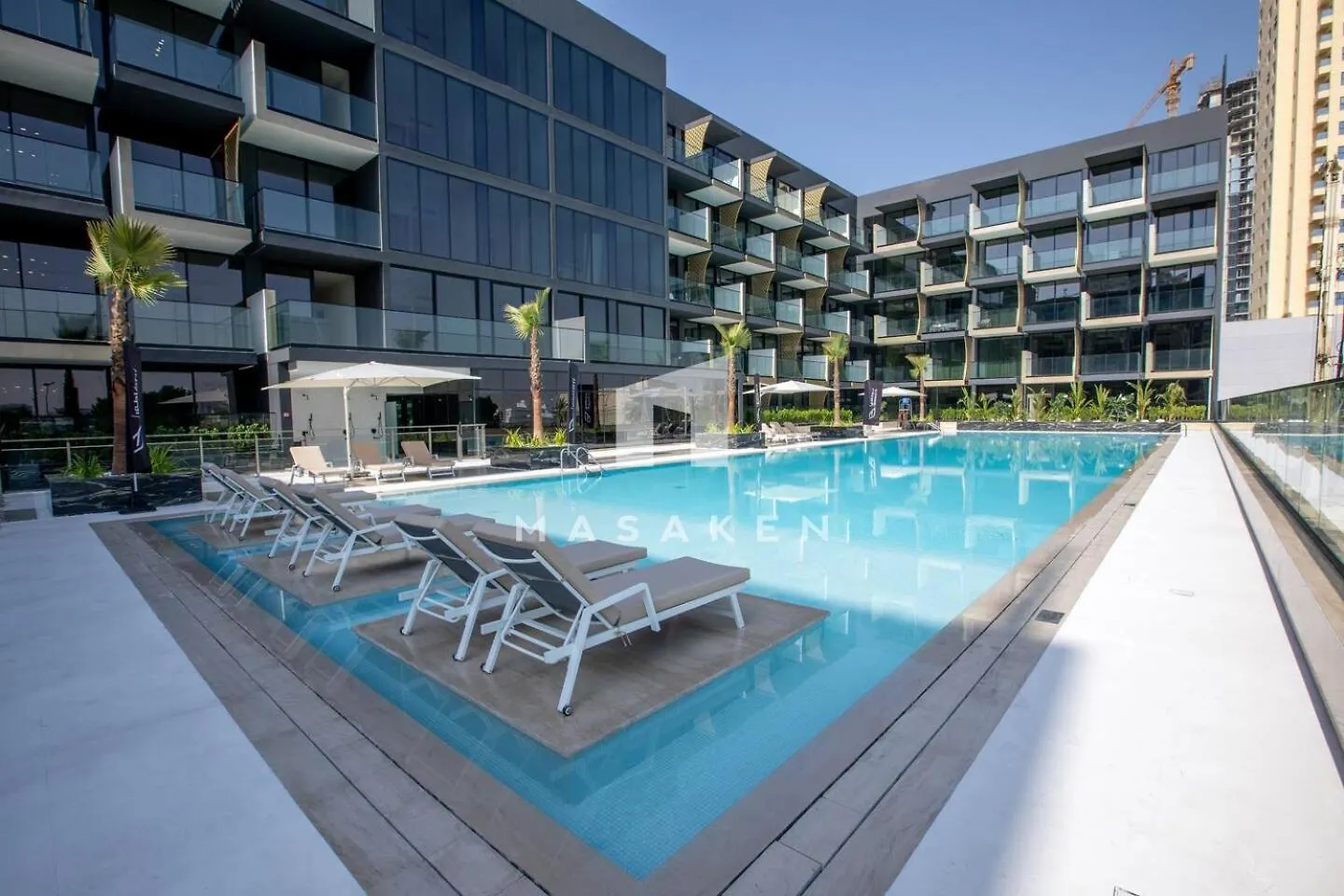1 Bedroom Apartment In Jvc With Pool View Dubai 0*,