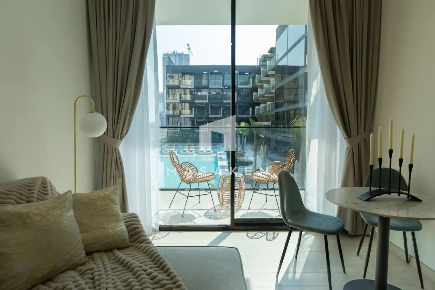 1 Bedroom Apartment In Jvc With Pool View Dubai United Arab Emirates